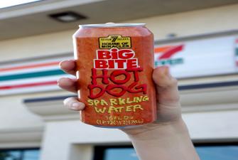 7/11 Releases New Sparkling Water Collection, Including a Hot Dog Flavor