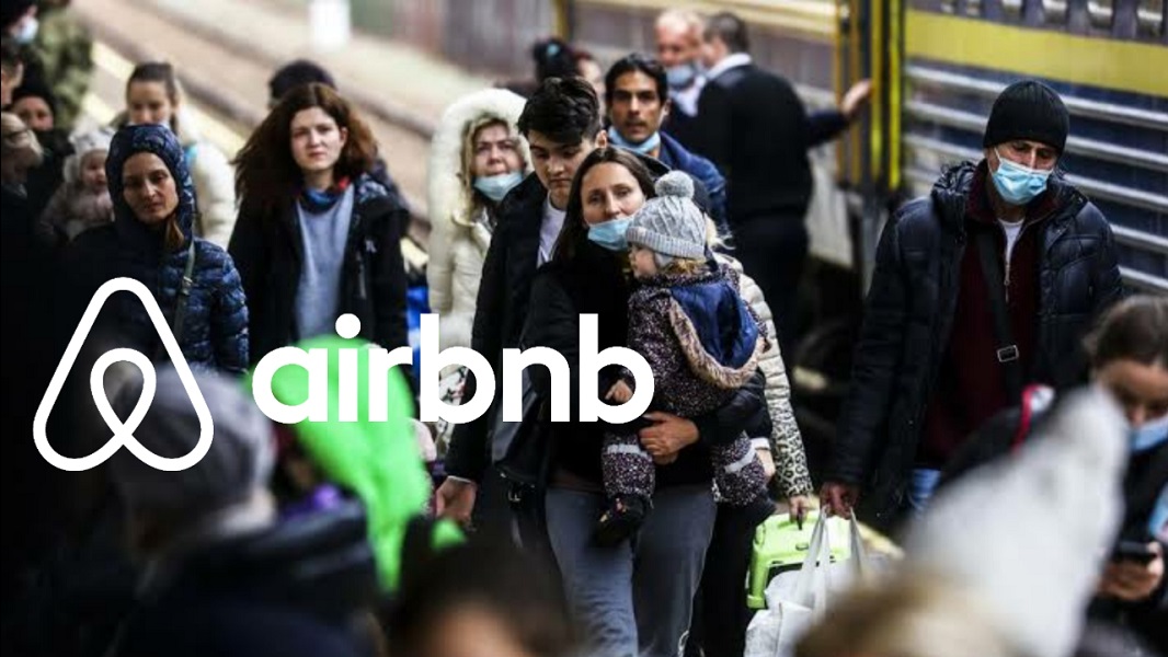 Airbnb Helps Ukranian Refugees 