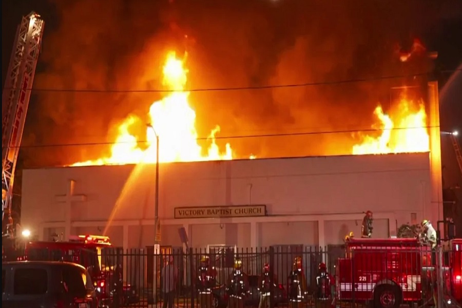 Arson in LA