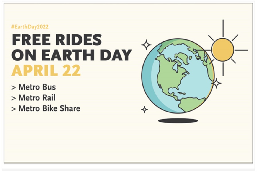 Free Rides On Earth Day