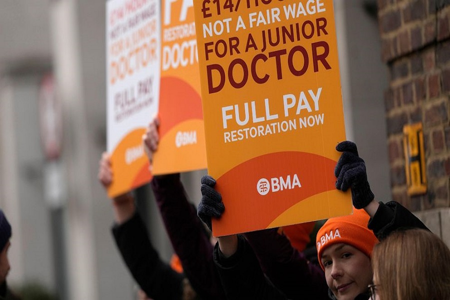 English Doctors are Striking And Asking For A Raise
