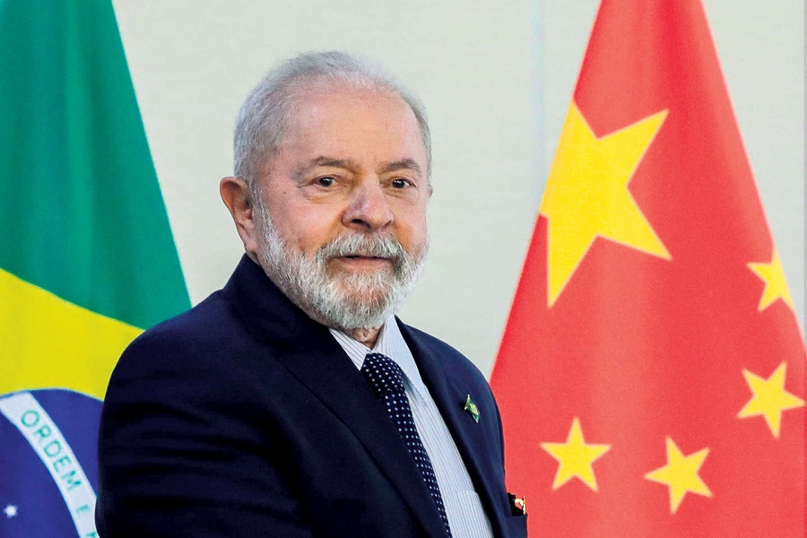 Brazil's President Met With China's President